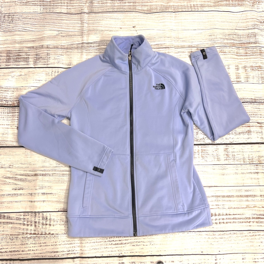 The North Face Lilac Zip Up Jacket Fleece Lined Size M